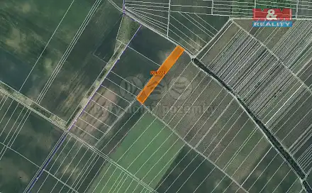 Prodej pole 612 m², Hrušky, okres Břeclav