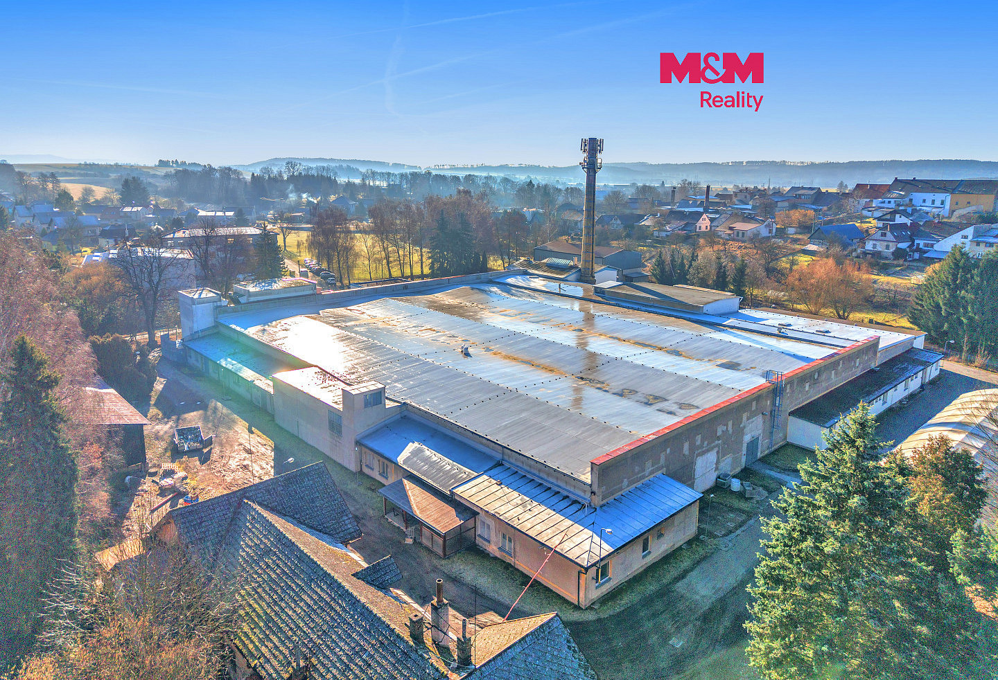Prodej výrobních prostor 22 000 m²