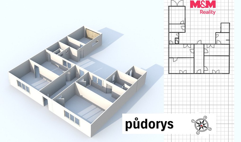 Prodej domu 85 m² s pozemkem 462 m², Velký Osek – náhled fotky 2