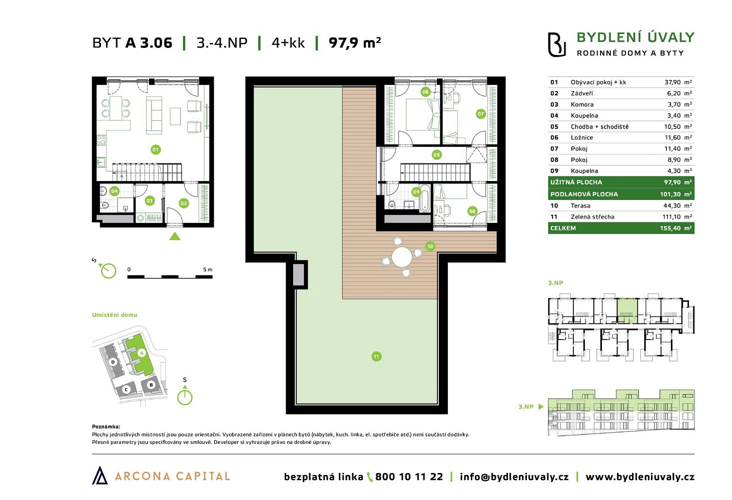 Prodej bytu 4+kk 101 m² – fotografie 2