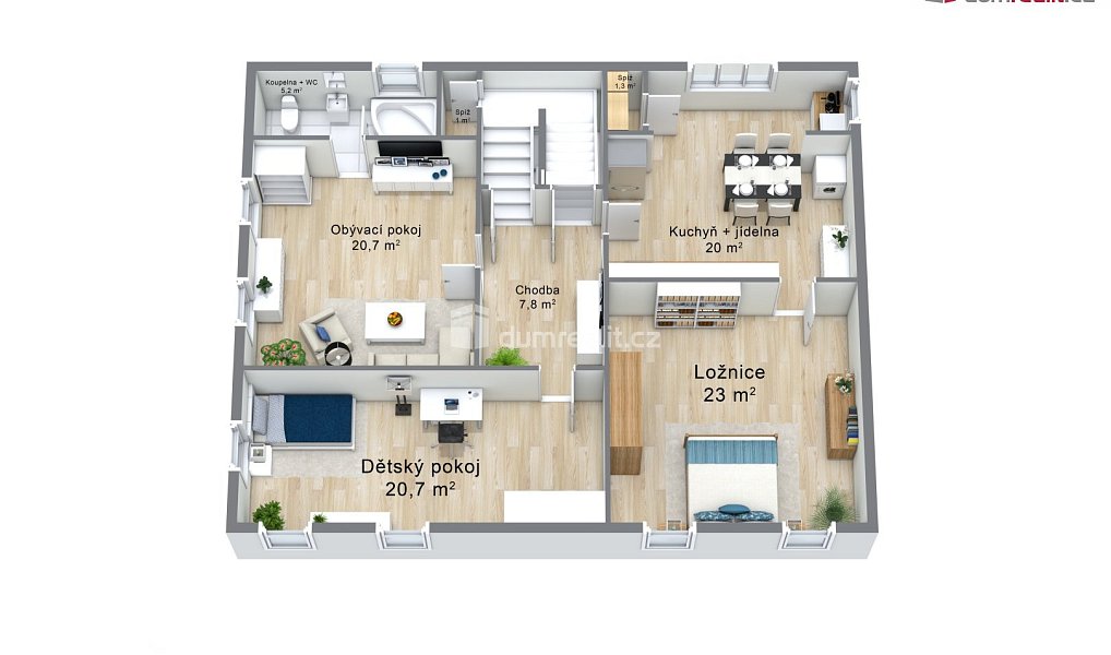 Prodej domu 160 m² s pozemkem 454 m², Stříbro – náhled fotky 4