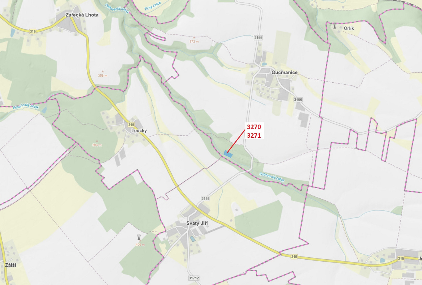Dražba lesa 5 003 m²