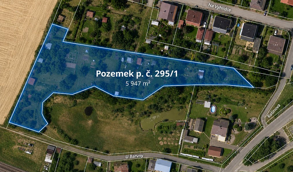 Prodej zahrady 5 947 m², Přibyslav – náhled fotky 4