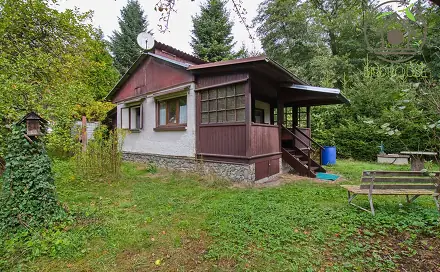 Prodej chaty/chalupy 31 m² s pozemkem 552 m², Pláně - Vrážné, okres Plzeň-sever