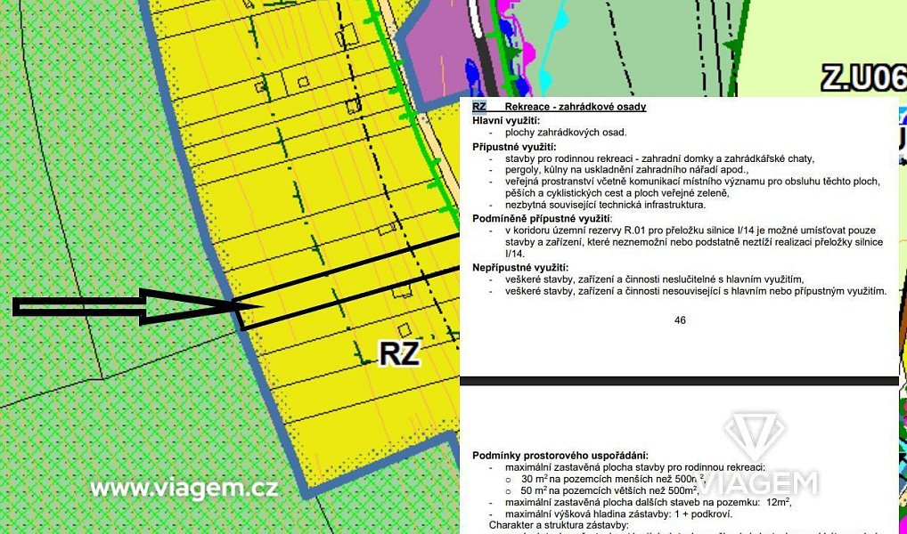 Prodej zahrady 905 m², Ústí nad Orlicí – náhled fotky 5