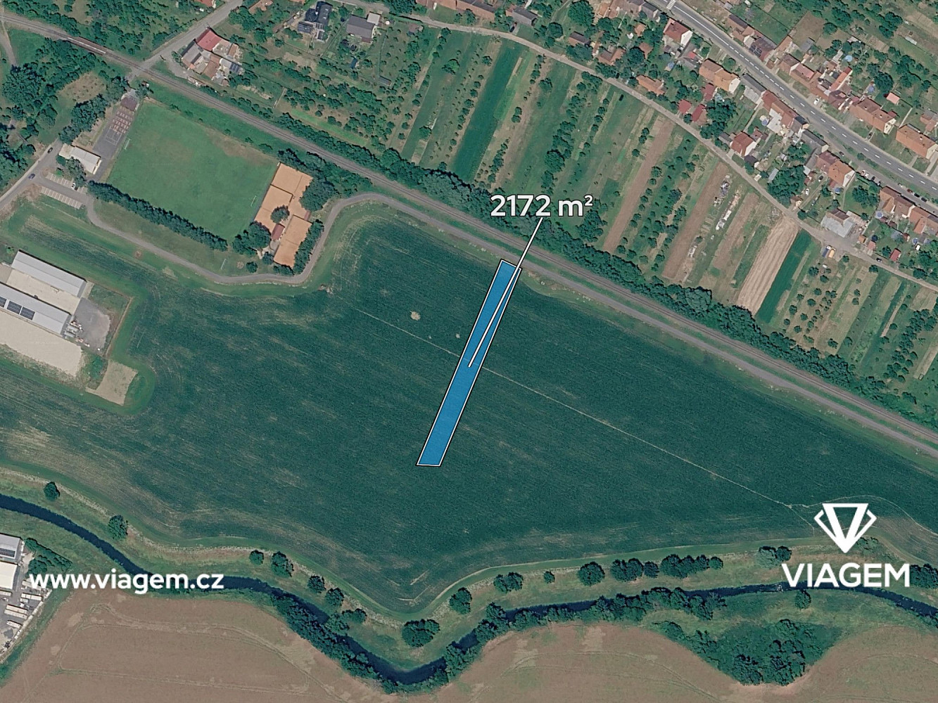 Prodej pole 2 172 m² – fotografie 2