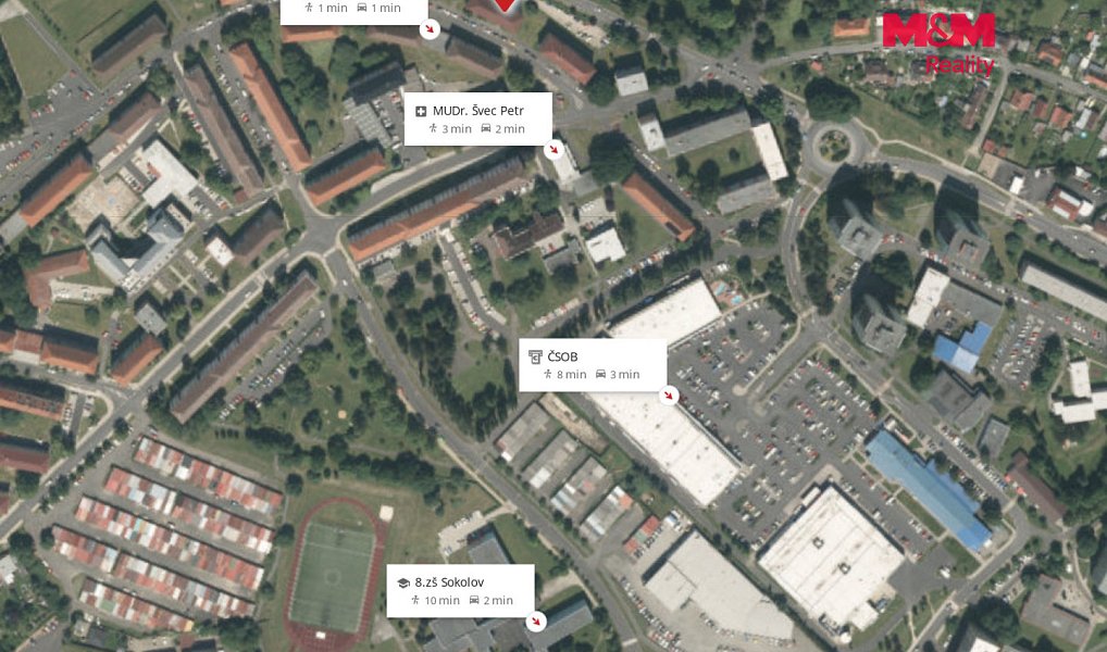 Prodej bytu 1+kk 19 m², Sokolov – náhled fotky 11