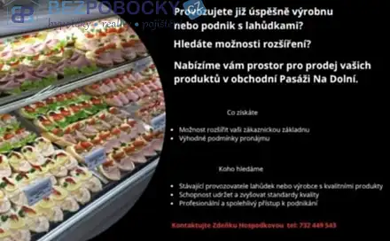 Pronájem kanceláře 50 m², Dolní, Havlíčkův Brod