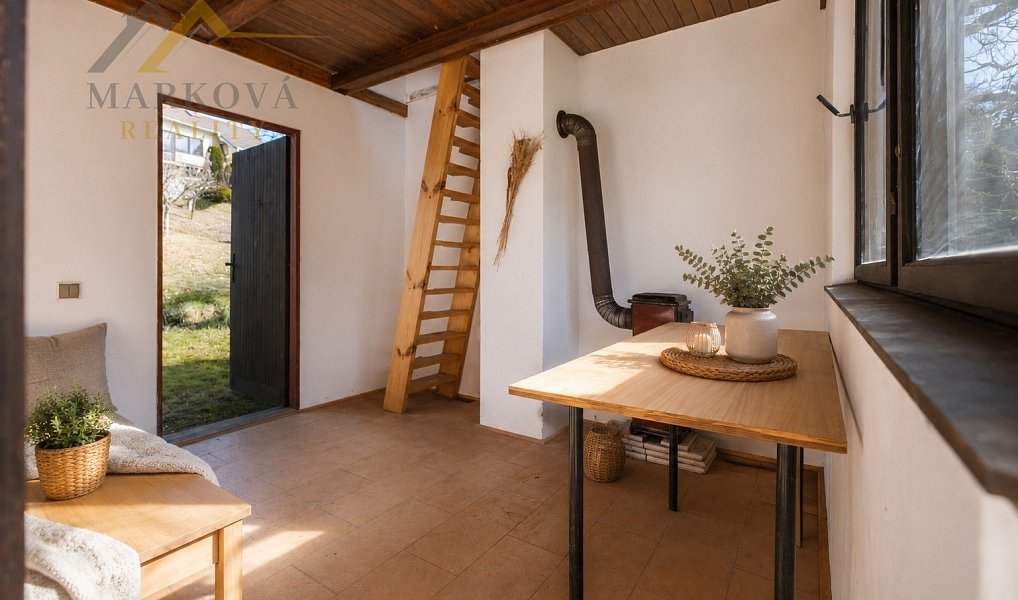 Prodej chaty/chalupy 28 m² s pozemkem 515 m², Albrechtice nad Vltavou – náhled fotky 3
