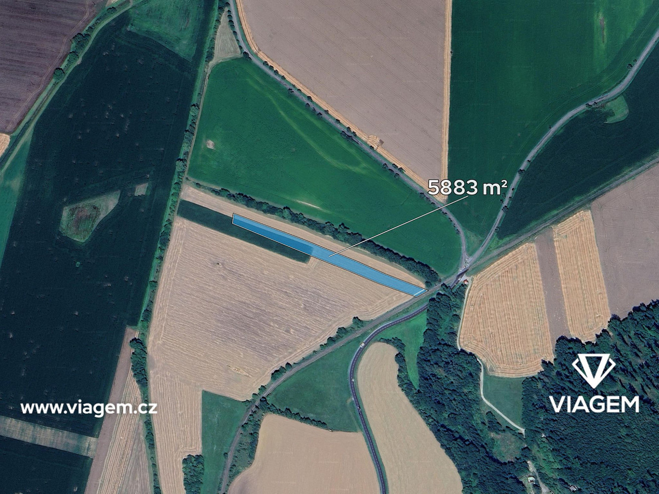 Prodej pole 4 706 m² – fotografie 2