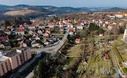 Prodej stavebního pozemku 1 344 m², Český Krumlov