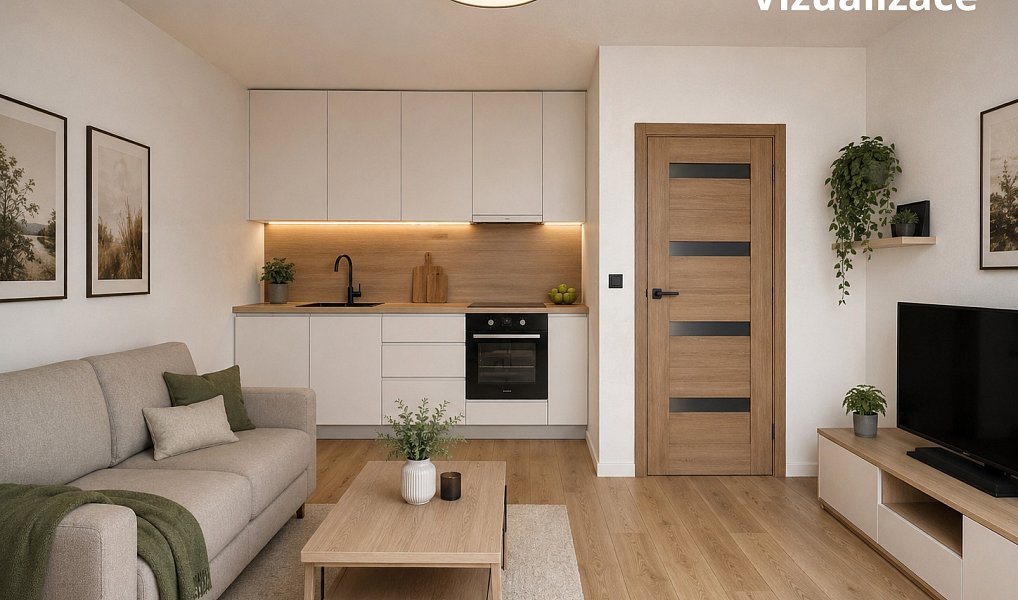 Prodej bytu 1+kk 20 m², Postoloprty – náhled fotky 2