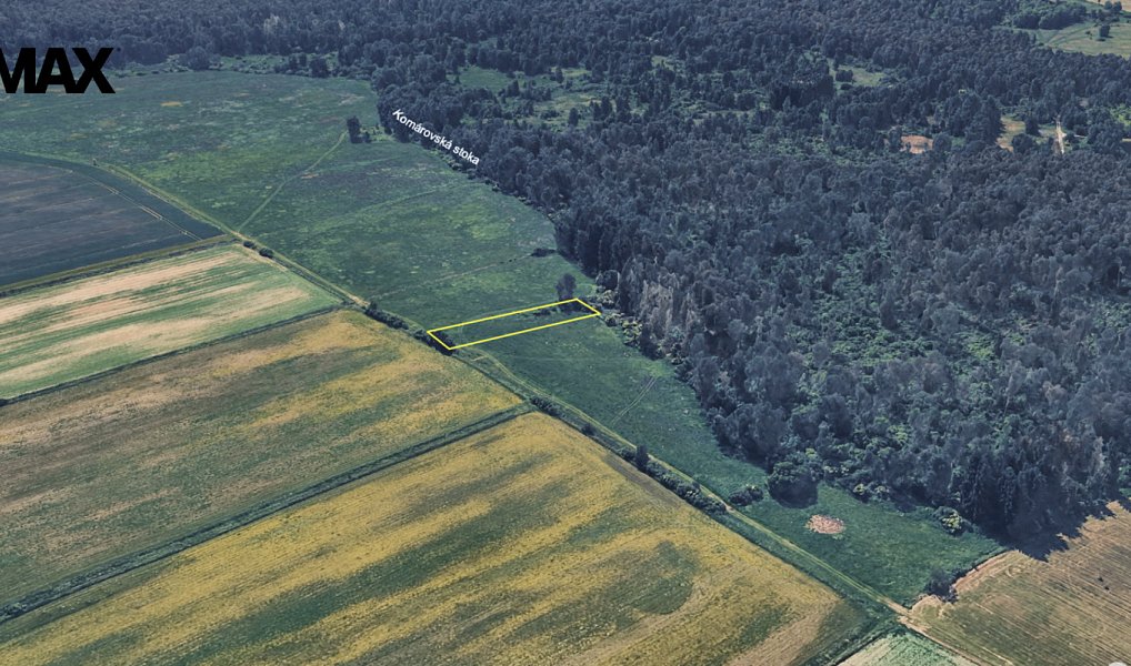 Prodej pole 1 610 m², Komárov – náhled fotky 5