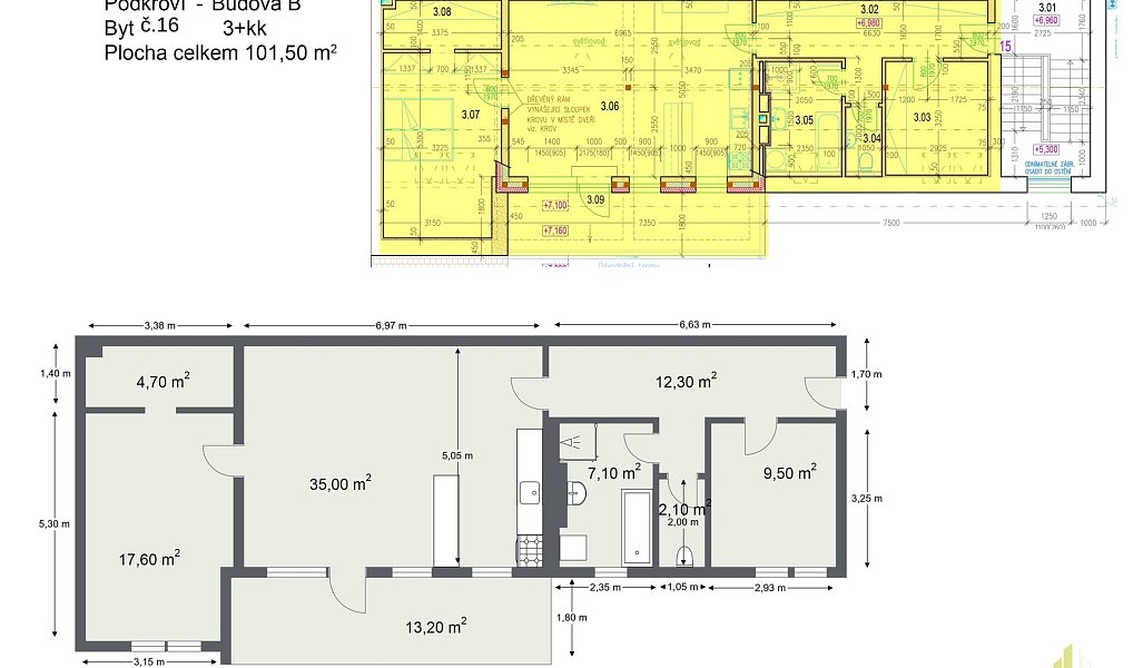 Prodej bytu 3+kk 91 m², Břeclav – náhled fotky 10