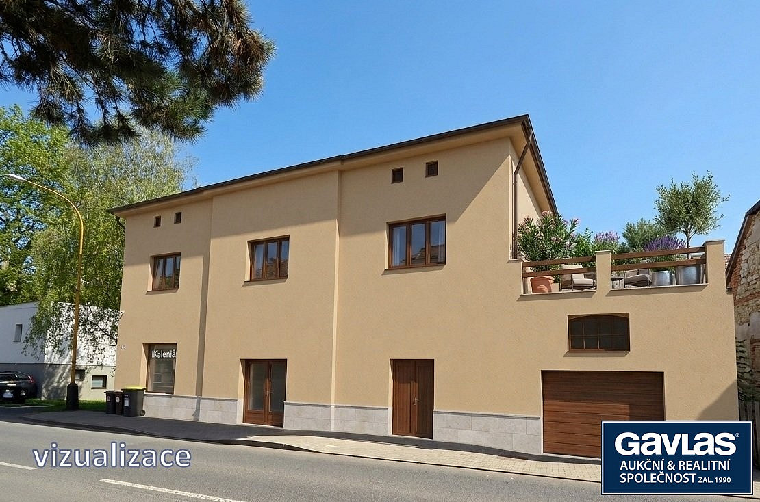 Dražba nájemního domu, činžáku 424 m²