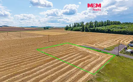 Prodej stavebního pozemku 1 000 m², Svojšice, okres Kolín