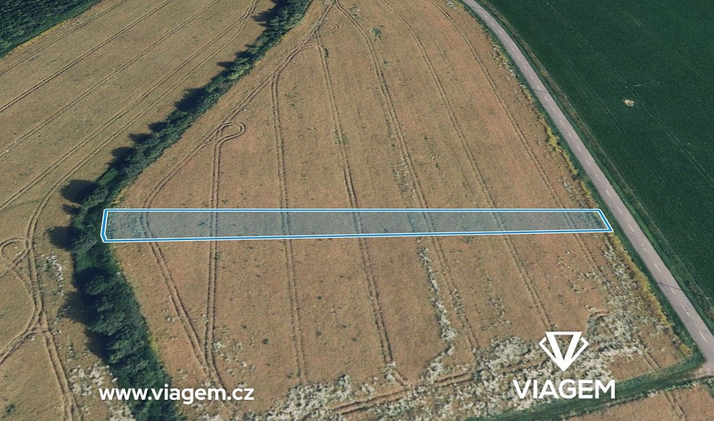 Prodej pole 676 m², Cítov – náhled fotky 2