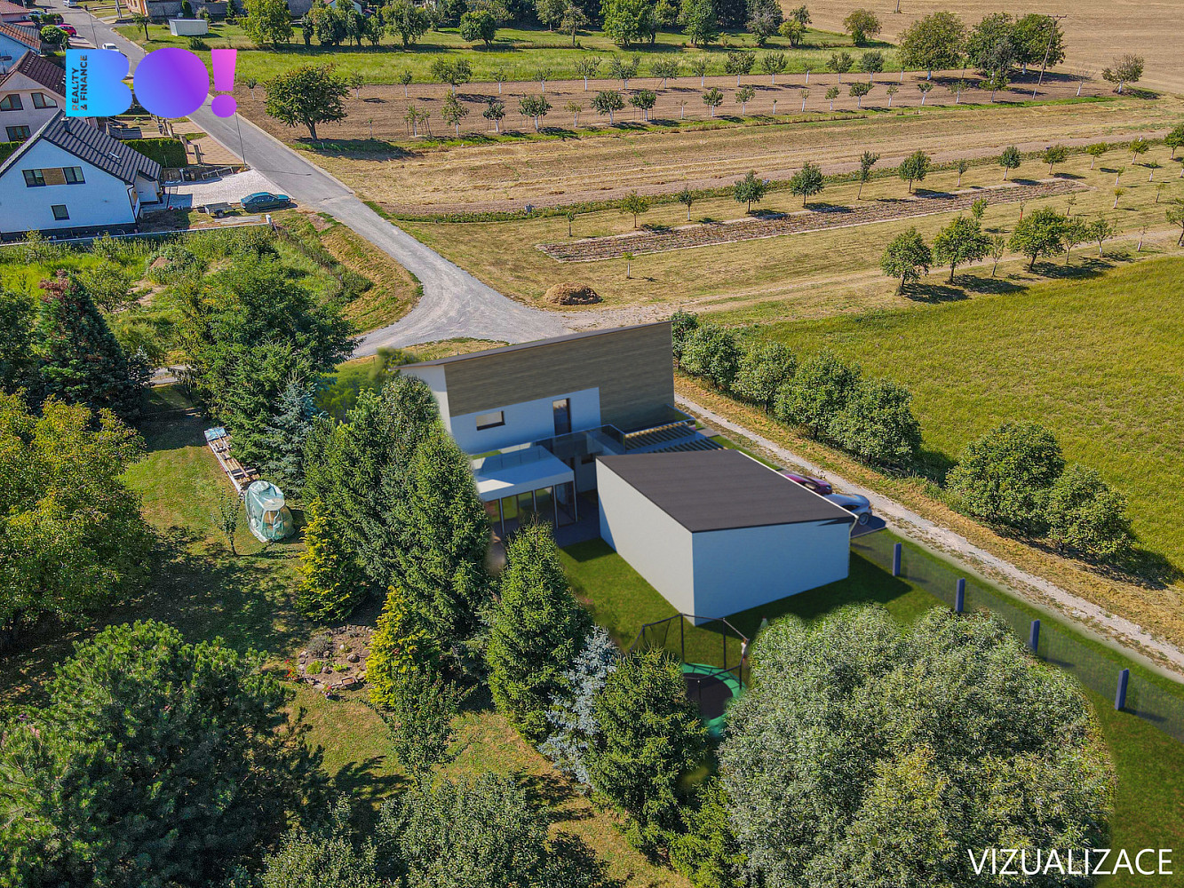 Prodej stavebního pozemku 1 000 m² – fotografie 4
