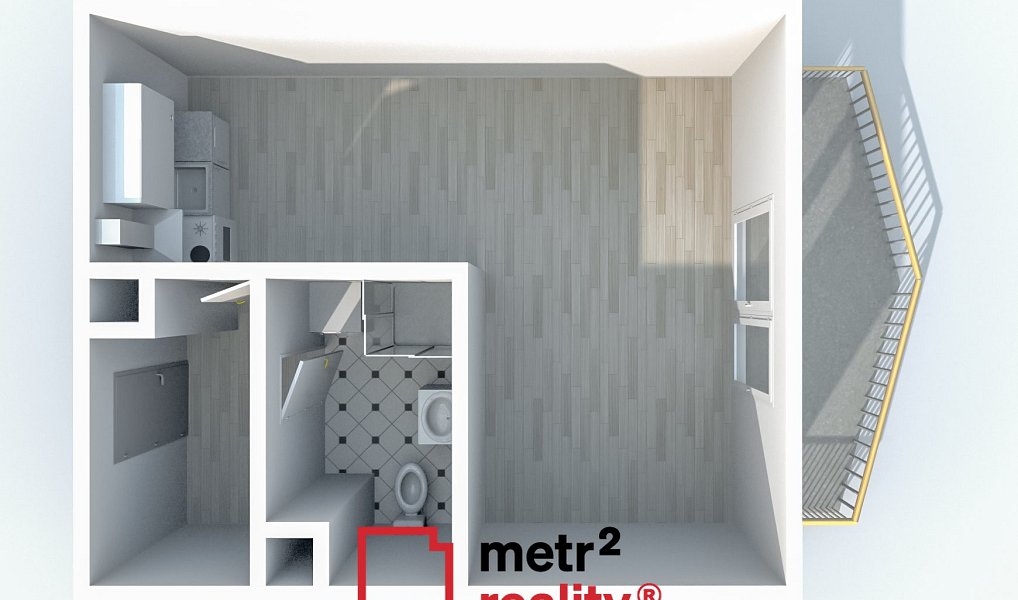 Pronájem bytu 1+kk 41 m², Olomouc – náhled fotky 11