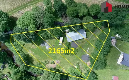 Prodej stavebního pozemku 2 165 m², Malá Morávka, okres Bruntál