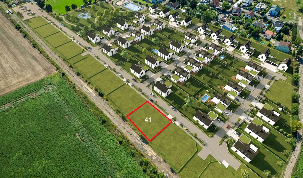 Prodej stavebního pozemku 701 m², Čelákovice – náhled fotky 3