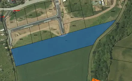 Prodej stavebního pozemku 83 m², Bořitov, okres Blansko