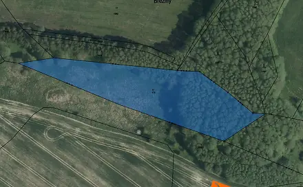 Prodej pozemku 1 941 m², Častrov, okres Pelhřimov