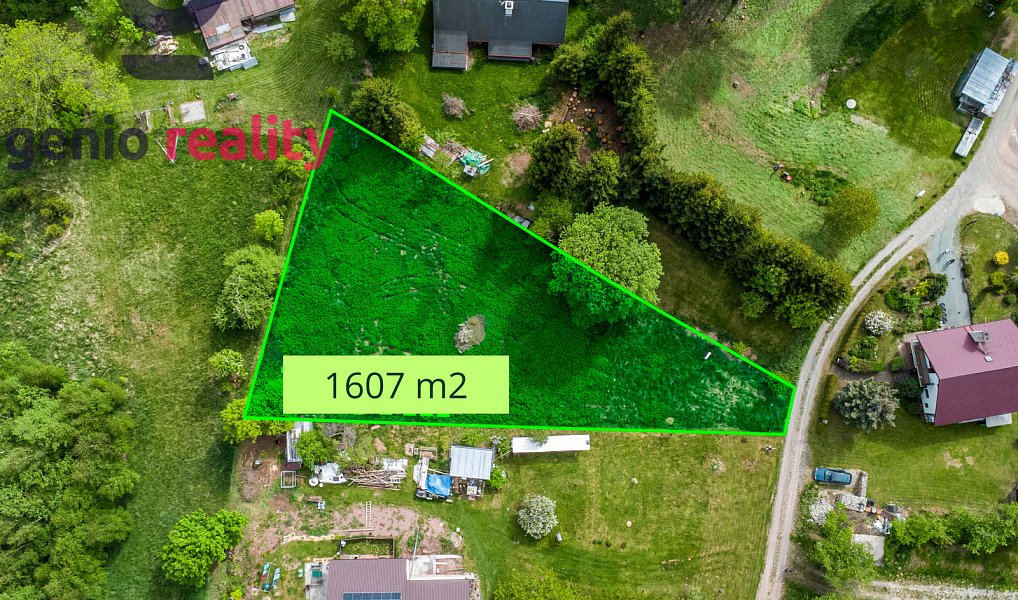 Prodej stavebního pozemku 1 607 m², Dobřany – náhled fotky 4