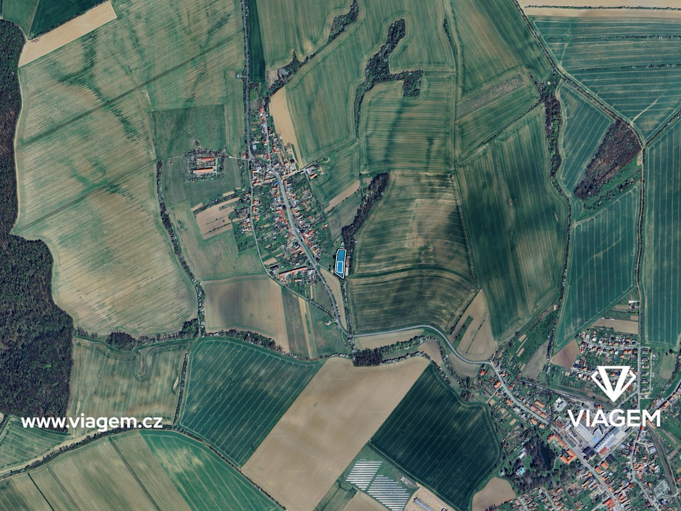 Prodej pole 713 m² – pohled 3