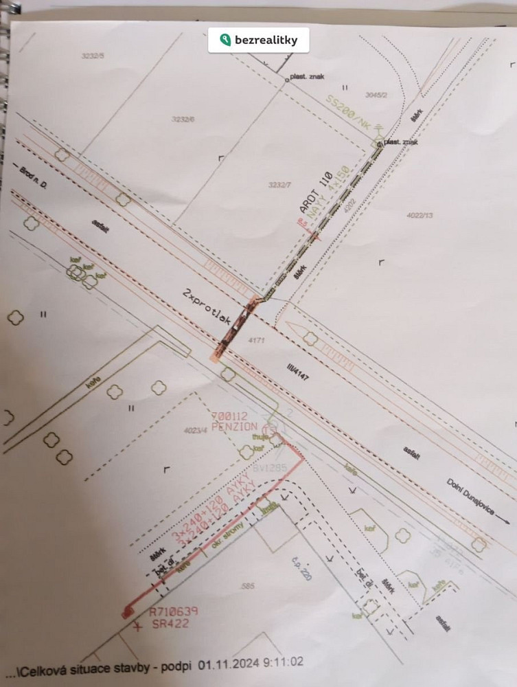 Prodej stavebního pozemku 523 m²