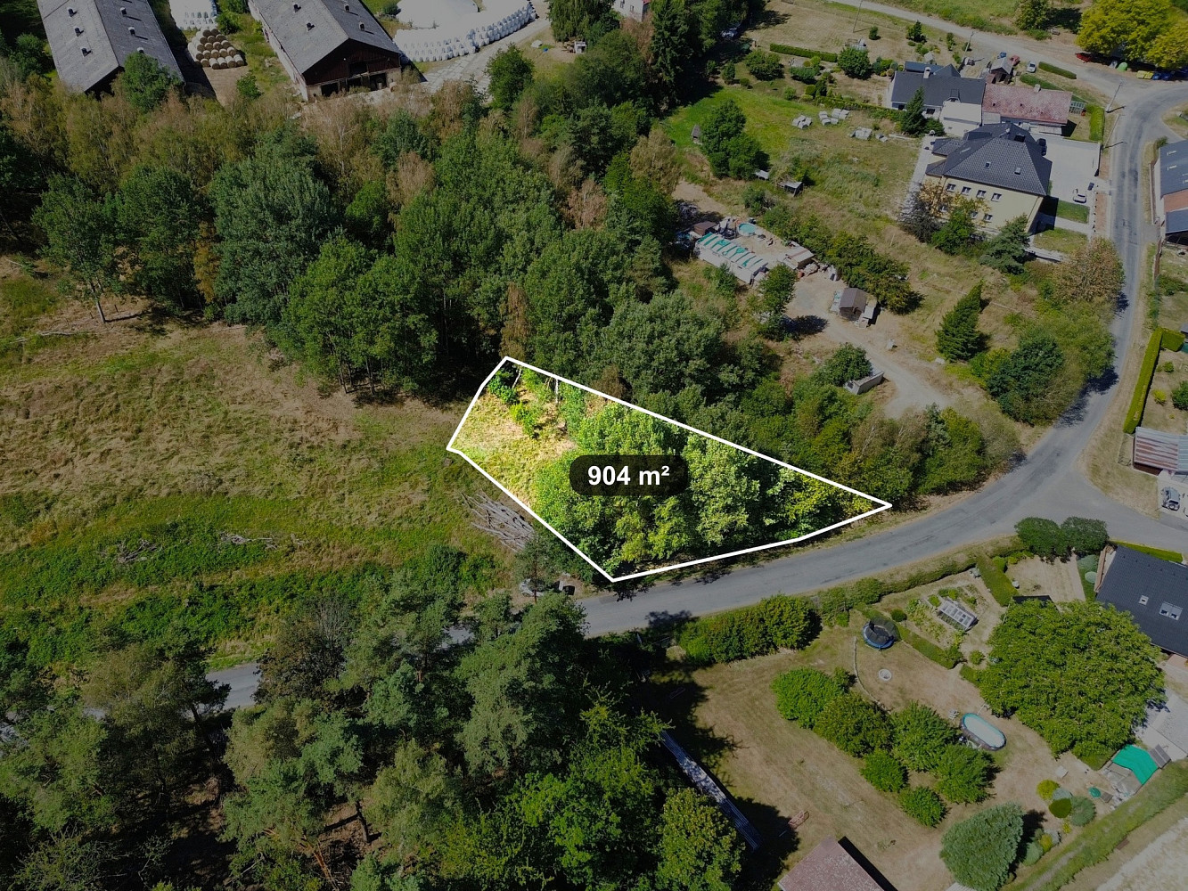 Prodej stavebního pozemku 904 m²