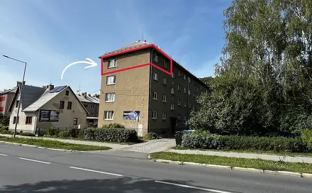 Prodej bytu 2+1 50 m², Jasenická, Vsetín