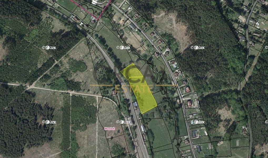 Prodej louky 9 209 m², Mostek – náhled fotky 2