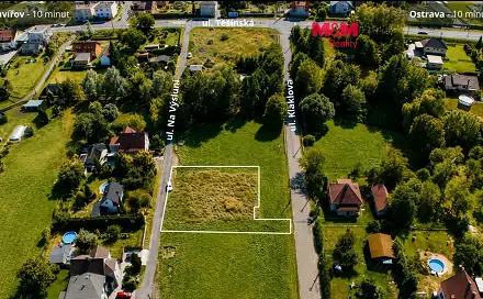 Prodej stavebního pozemku 1 159 m², Ostrava - Bartovice