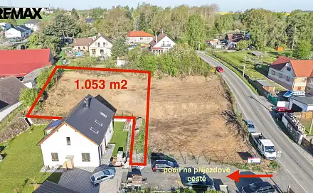 Prodej stavebního pozemku 1 053 m², Kyšice, okres Plzeň-město
