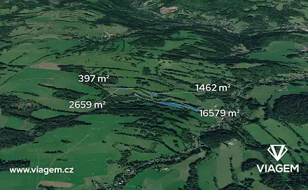Prodej lesa 7 032 m², Heřmanov, okres Děčín