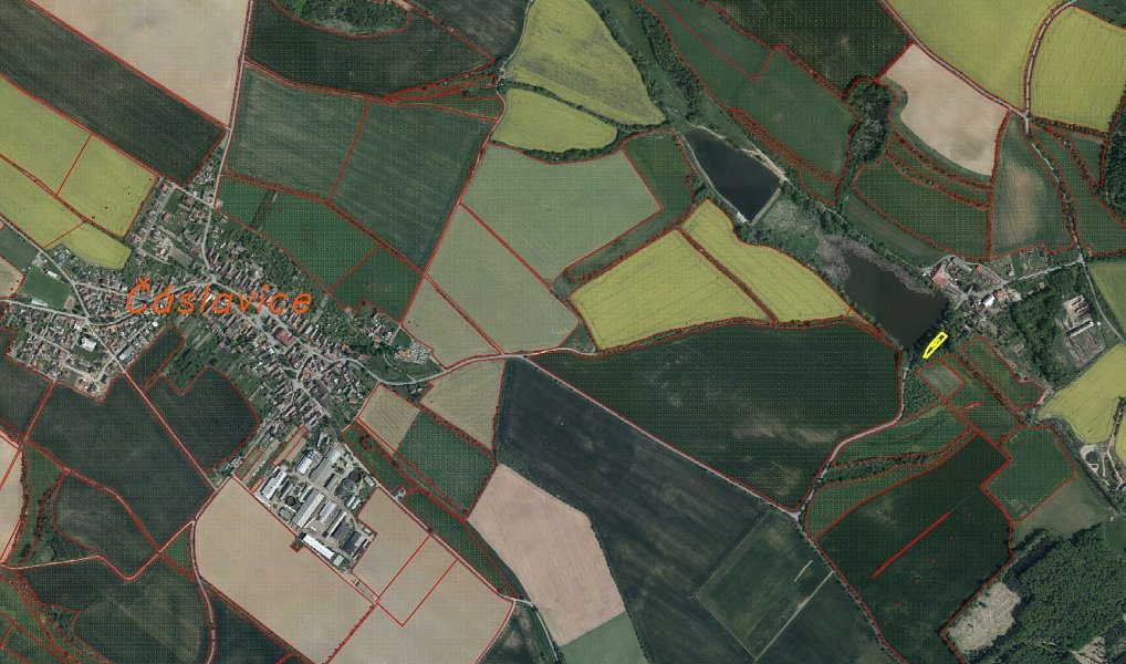 Prodej pozemku 1 049 m², Čáslavice – náhled fotky 6