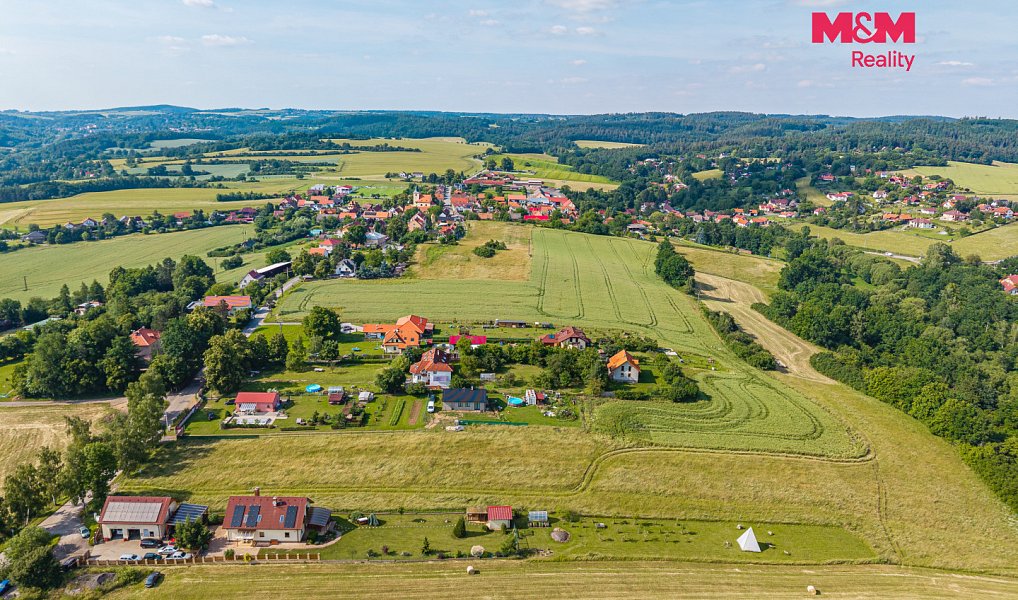 Prodej stavebního pozemku 1 100 m², Hrusice – náhled fotky 5
