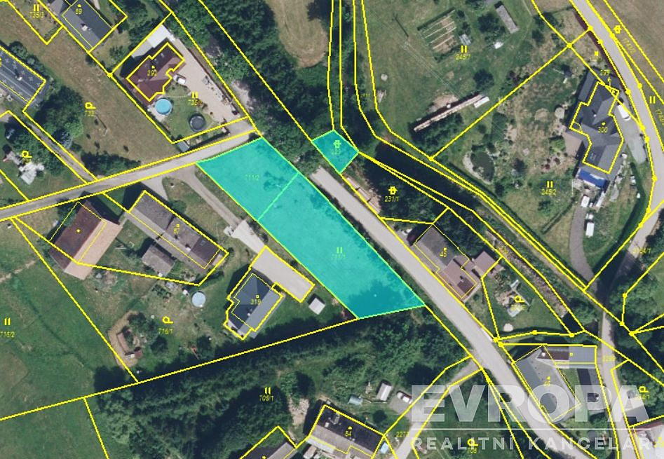Prodej stavebního pozemku 1 234 m²