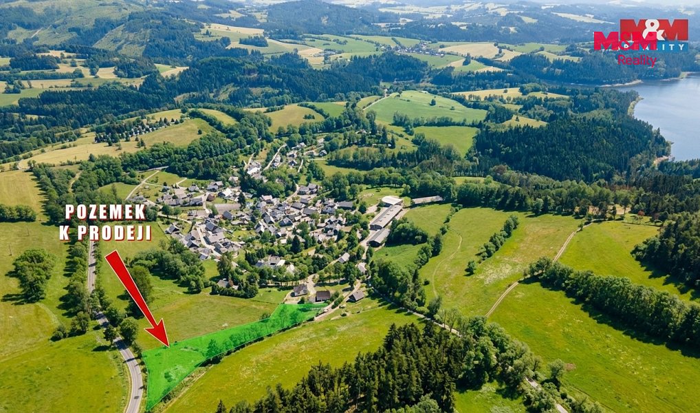 Prodej stavebního pozemku 5 241 m², Dalečín – náhled fotky 3