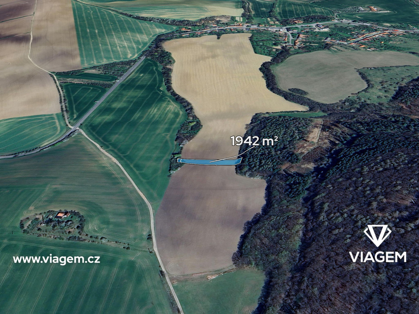 Prodej pole 971 m²