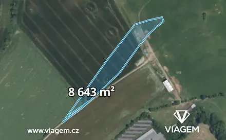 Prodej pole 960 m², Blovice, okres Plzeň-Jih