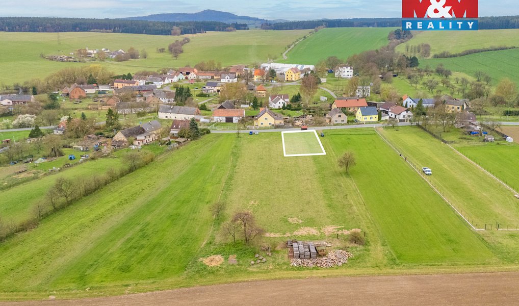 Prodej stavebního pozemku 1 040 m², Horní Kozolupy – náhled fotky 2
