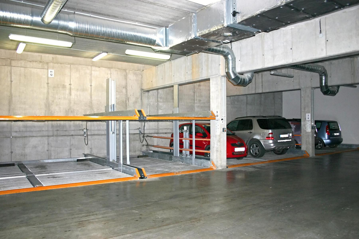 Prodej parkovacího stání na zakladači Brno Královo – pohled 2