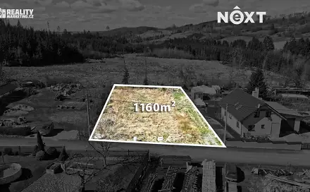 Prodej stavebního pozemku 1 160 m², Černovice