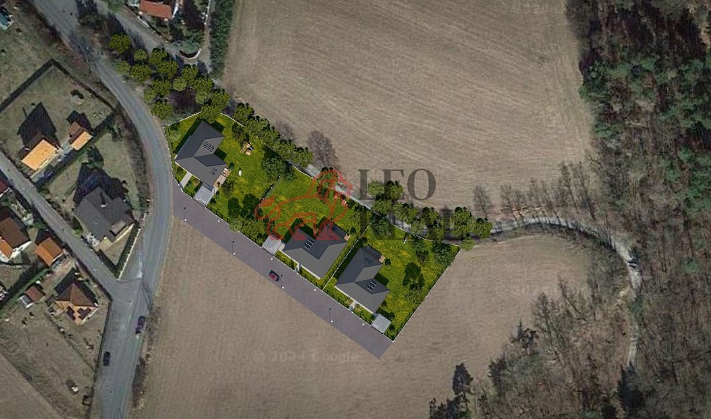 Prodej stavebního pozemku 1 282 m², Svatý Jan – náhled fotky 3