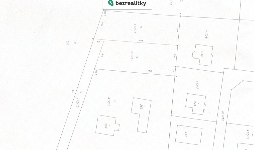 Prodej stavebního pozemku 815 m², Boseň – náhled fotky 7