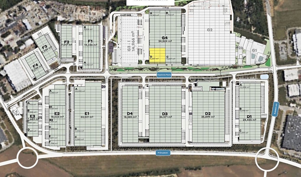 Pronájem výrobních prostor 14 966 m², Brno – náhled fotky 19