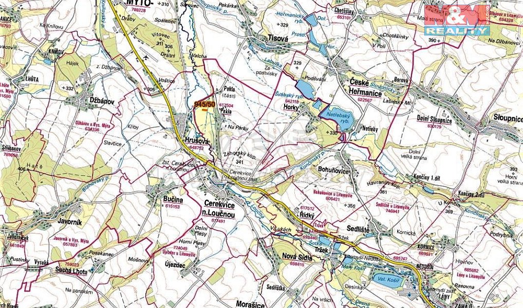 Prodej louky 1 762 m², Cerekvice nad Loučnou – náhled fotky 5