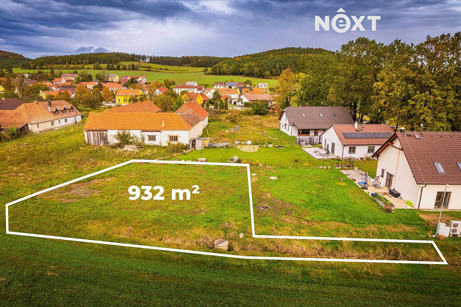 Prodej stavebního pozemku 932 m²